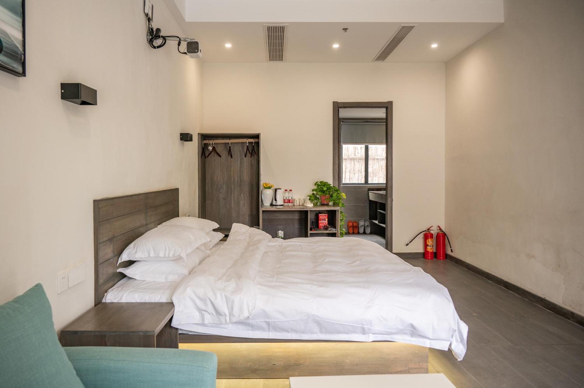 Tingjian Musu Private Soup Design Homestay - South Gate Of Wuzhen Xizha Scenic Area Tongxiang Exterior photo