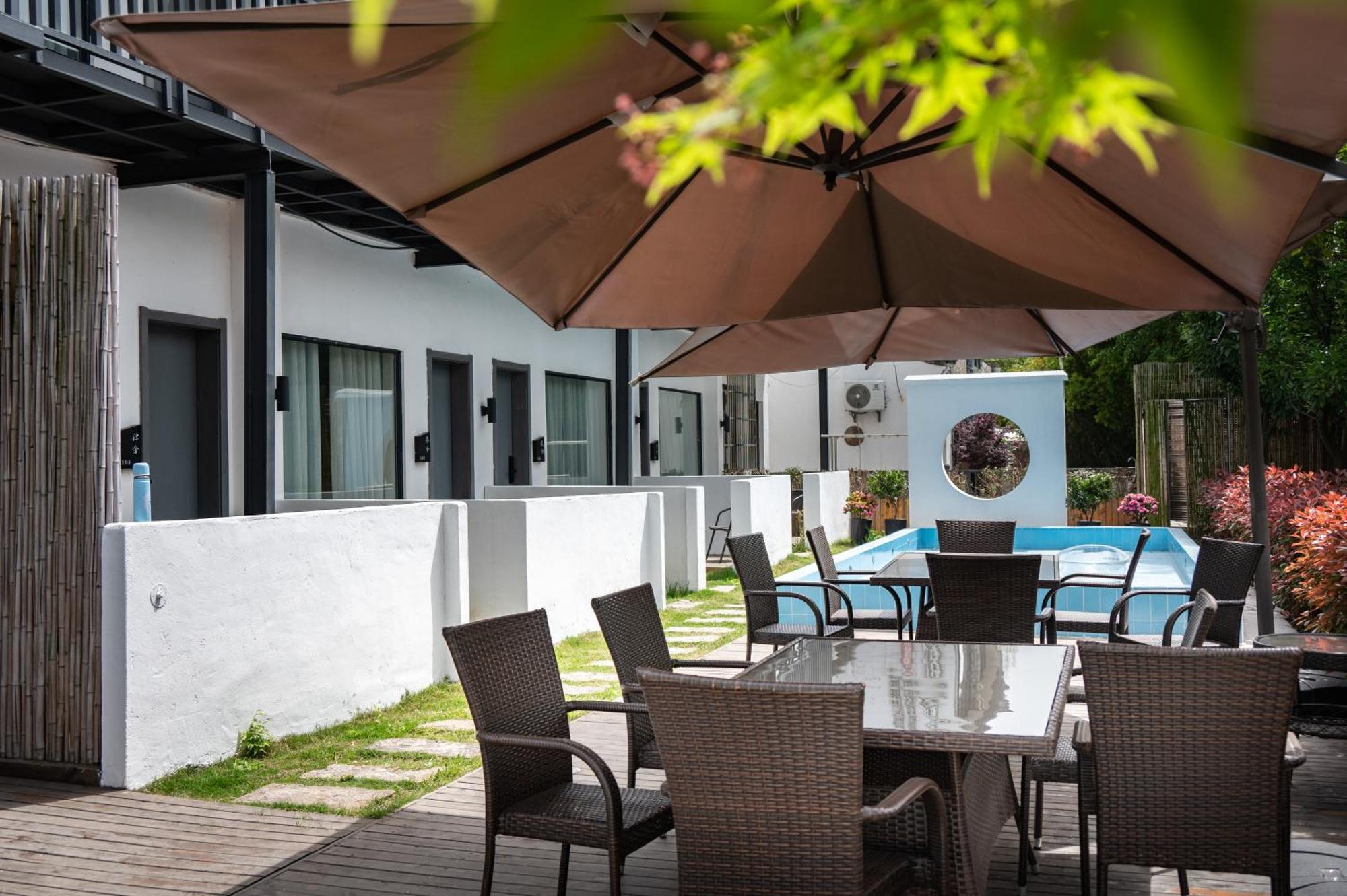 Tingjian Musu Private Soup Design Homestay - South Gate Of Wuzhen Xizha Scenic Area Tongxiang Exterior photo