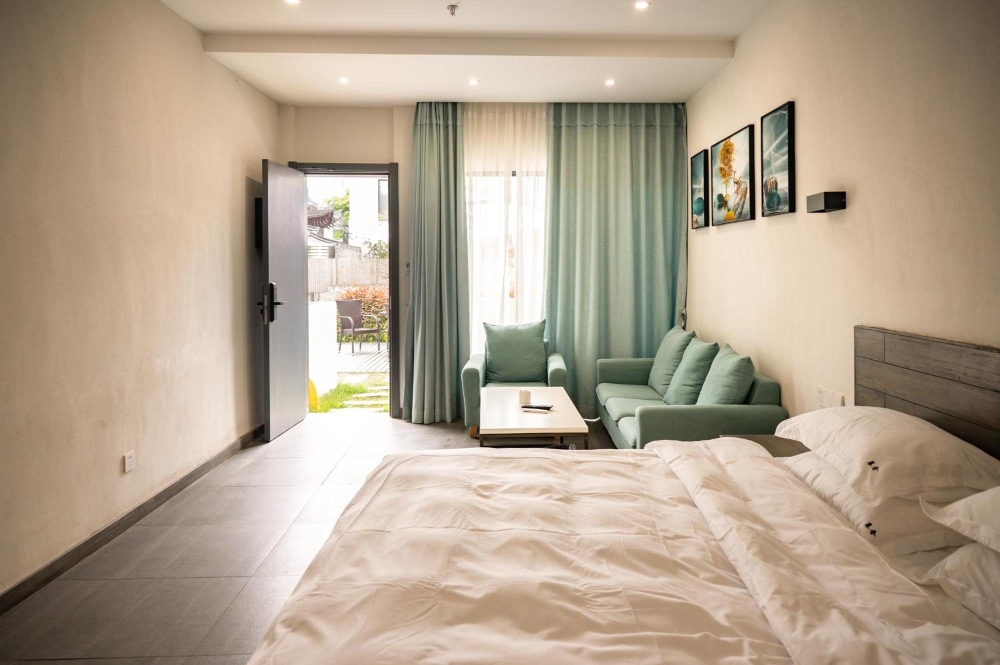 Tingjian Musu Private Soup Design Homestay - South Gate Of Wuzhen Xizha Scenic Area Tongxiang Exterior photo