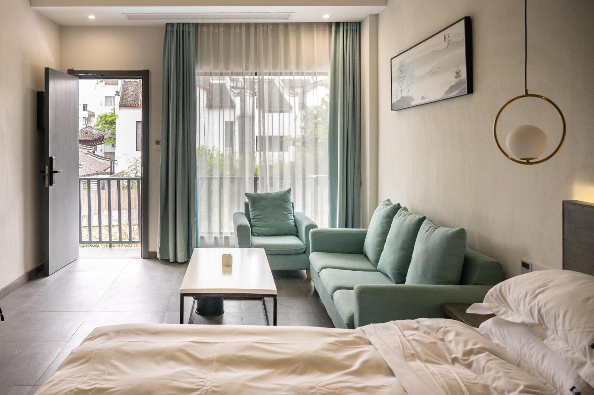 Tingjian Musu Private Soup Design Homestay - South Gate Of Wuzhen Xizha Scenic Area Tongxiang Exterior photo
