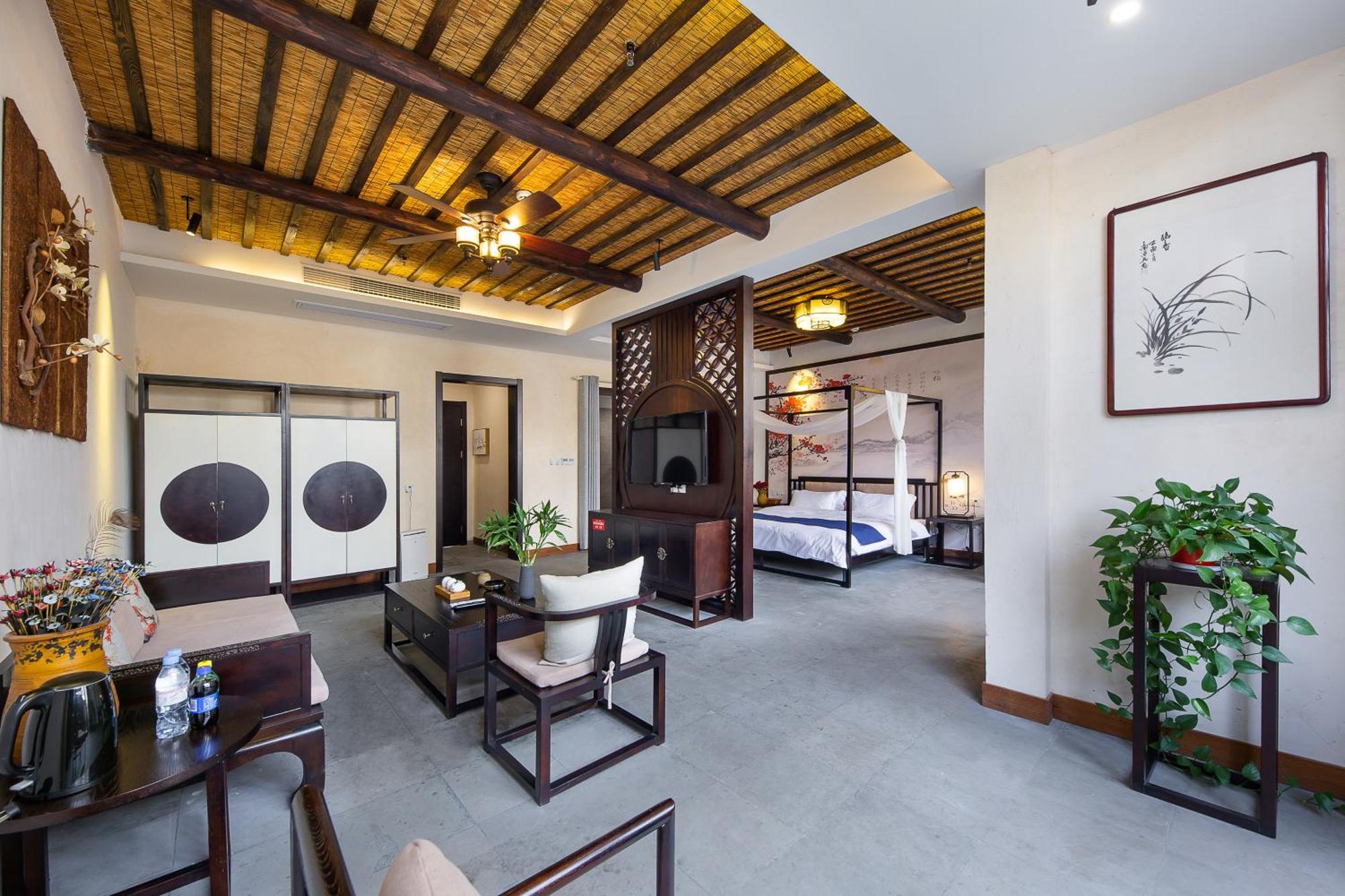 Tingjian Musu Private Soup Design Homestay - South Gate Of Wuzhen Xizha Scenic Area Tongxiang Exterior photo