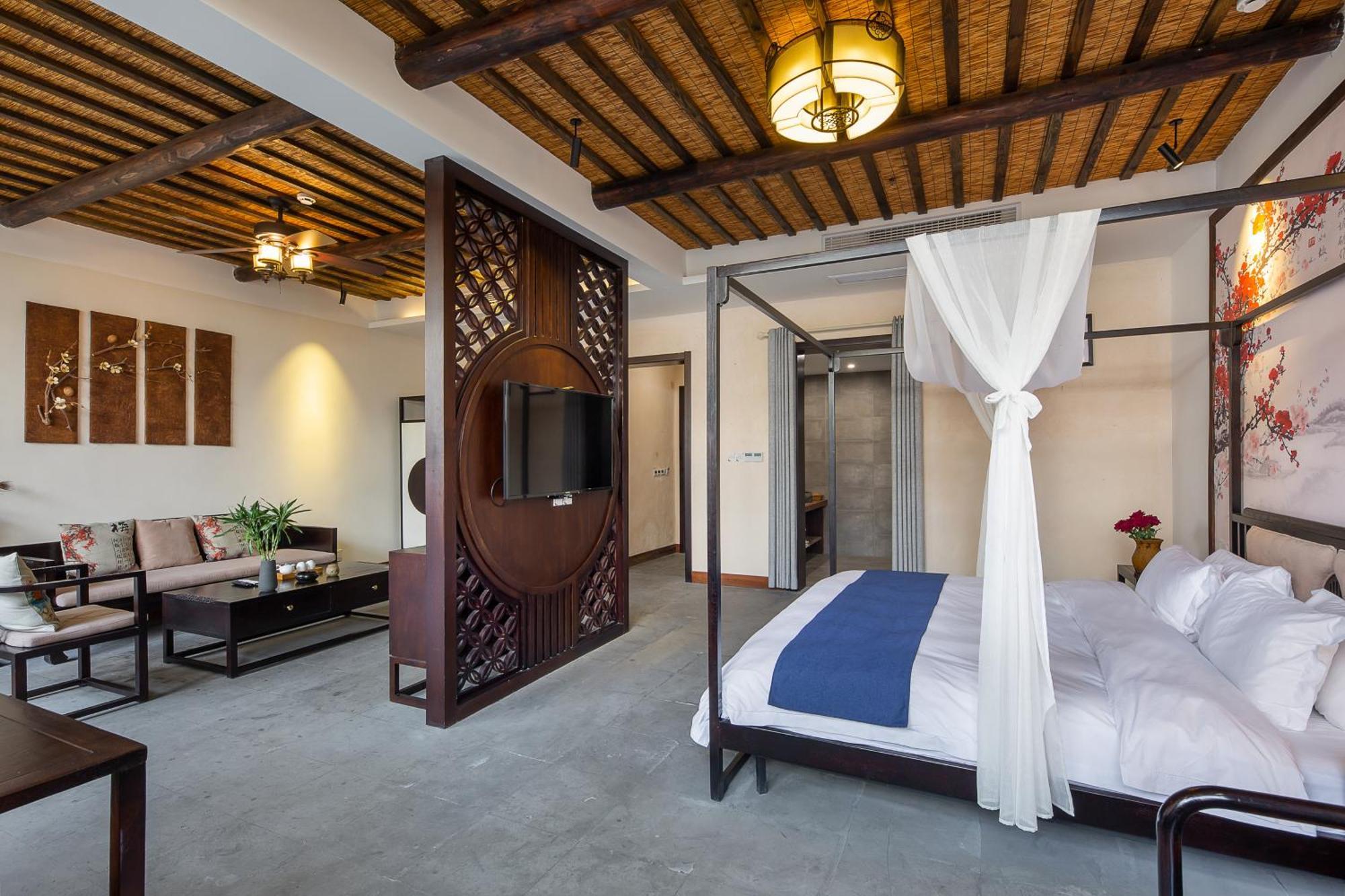Tingjian Musu Private Soup Design Homestay - South Gate Of Wuzhen Xizha Scenic Area Tongxiang Exterior photo