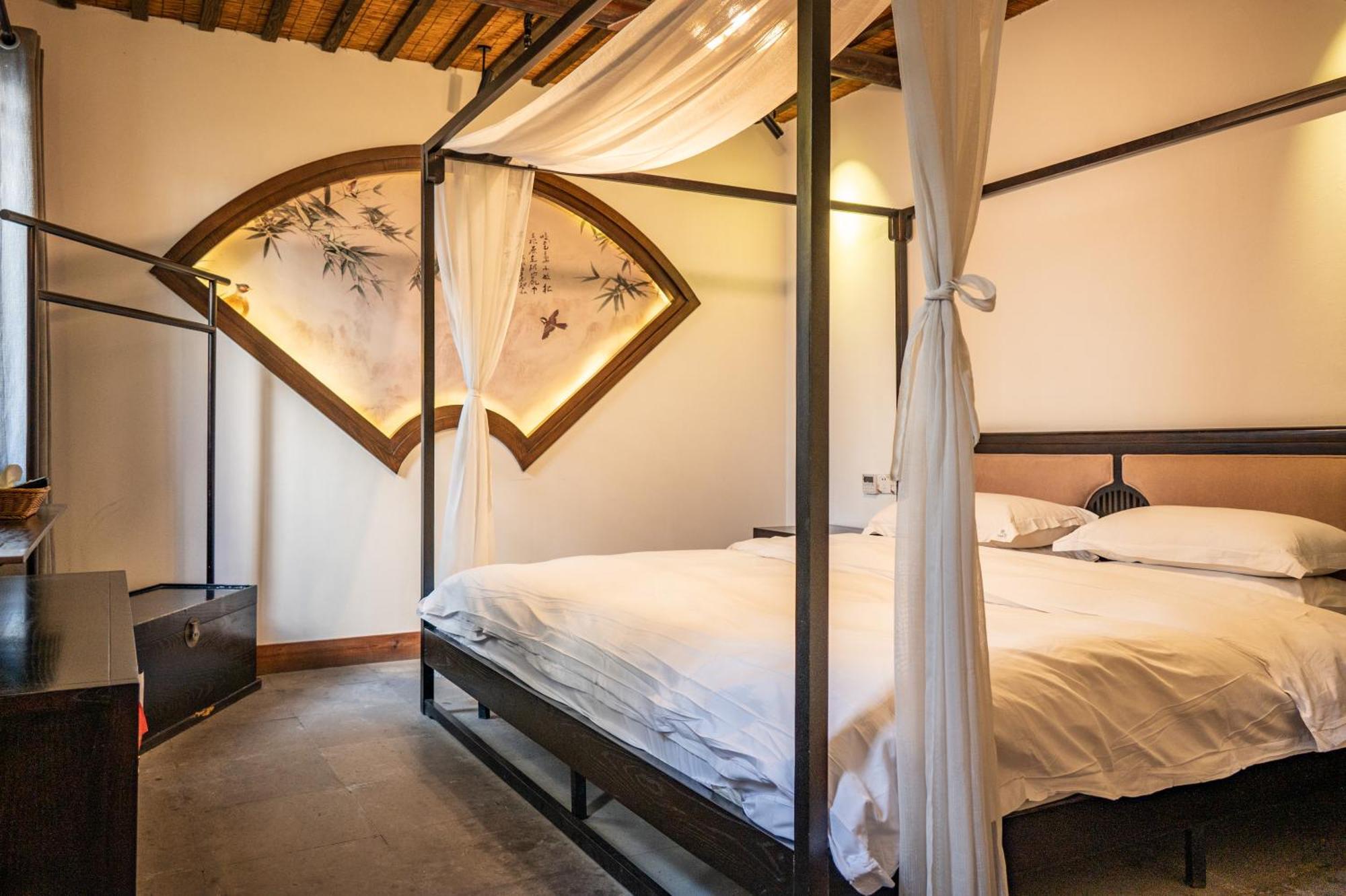 Tingjian Musu Private Soup Design Homestay - South Gate Of Wuzhen Xizha Scenic Area Tongxiang Exterior photo