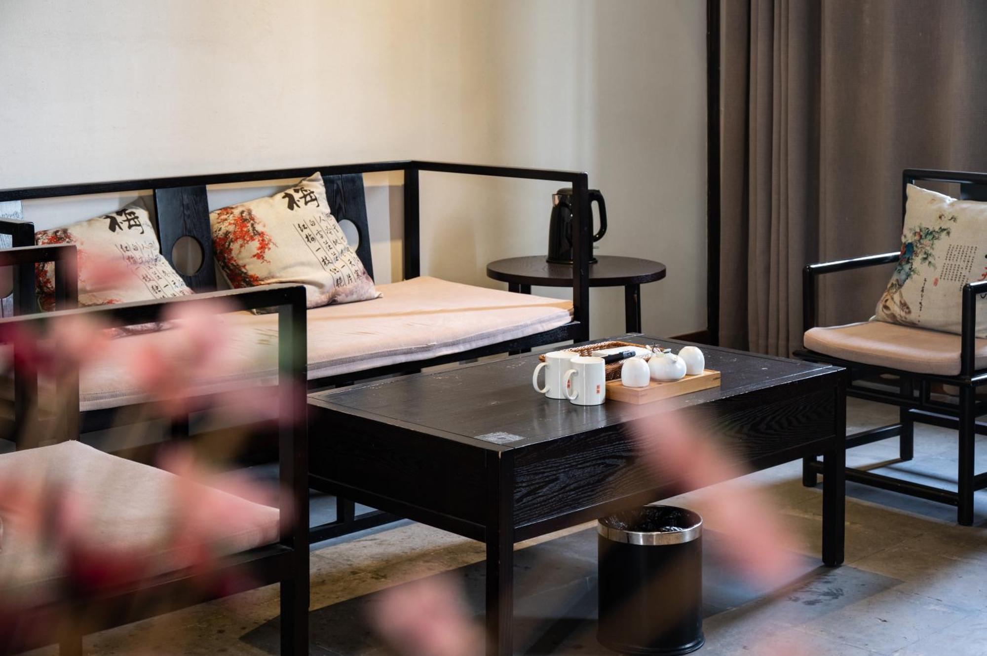 Tingjian Musu Private Soup Design Homestay - South Gate Of Wuzhen Xizha Scenic Area Tongxiang Exterior photo