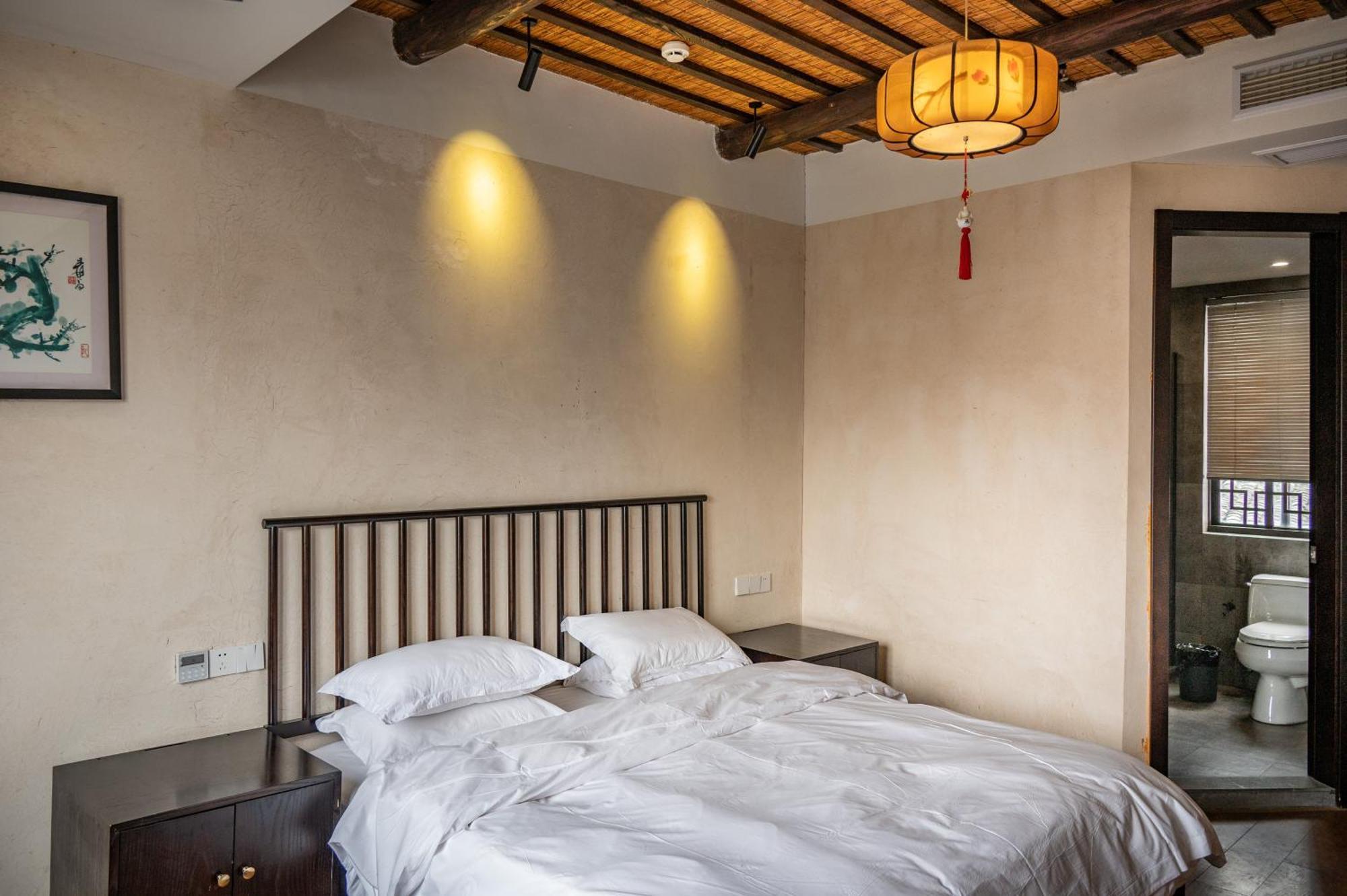 Tingjian Musu Private Soup Design Homestay - South Gate Of Wuzhen Xizha Scenic Area Tongxiang Exterior photo