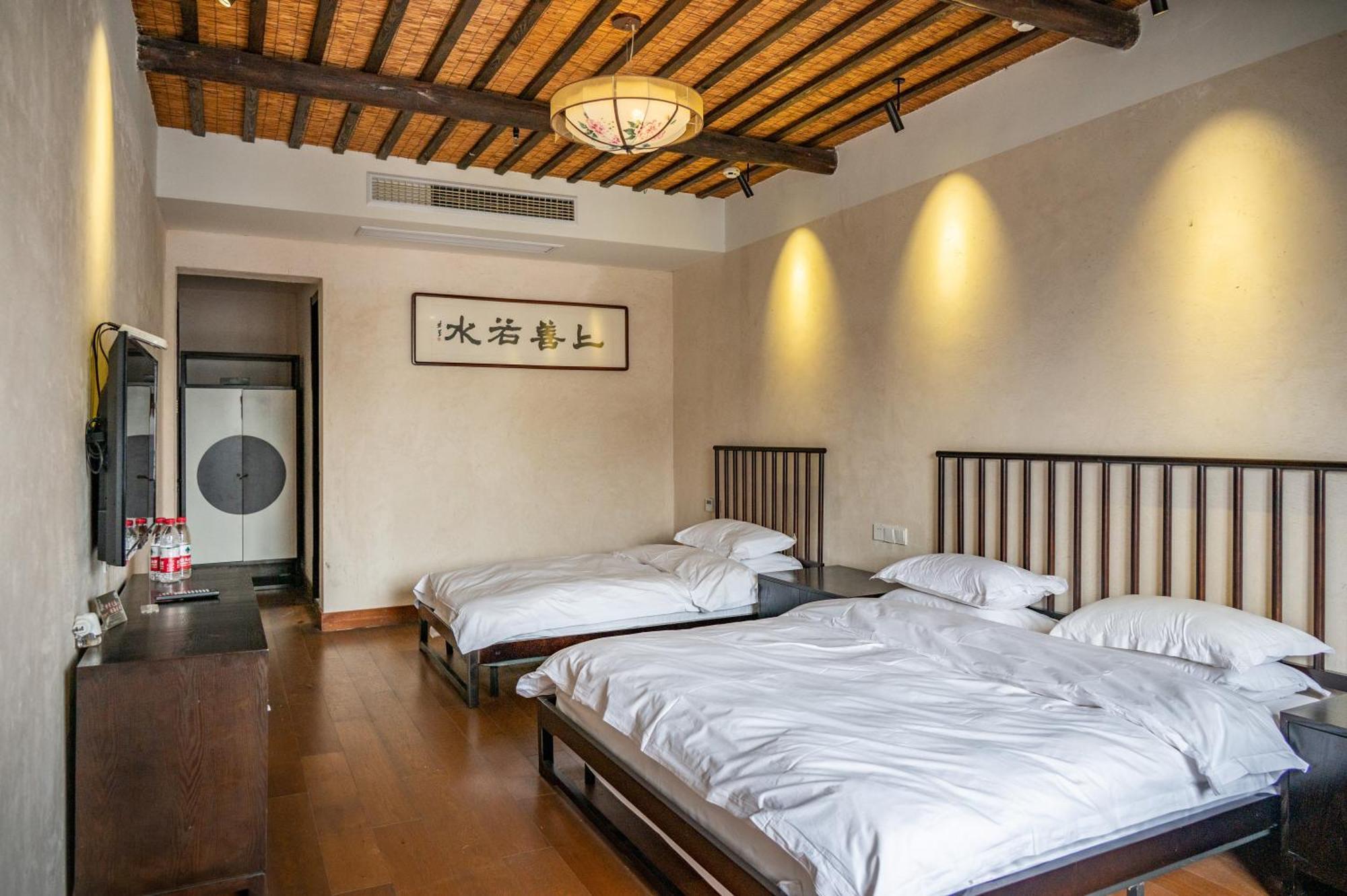 Tingjian Musu Private Soup Design Homestay - South Gate Of Wuzhen Xizha Scenic Area Tongxiang Exterior photo