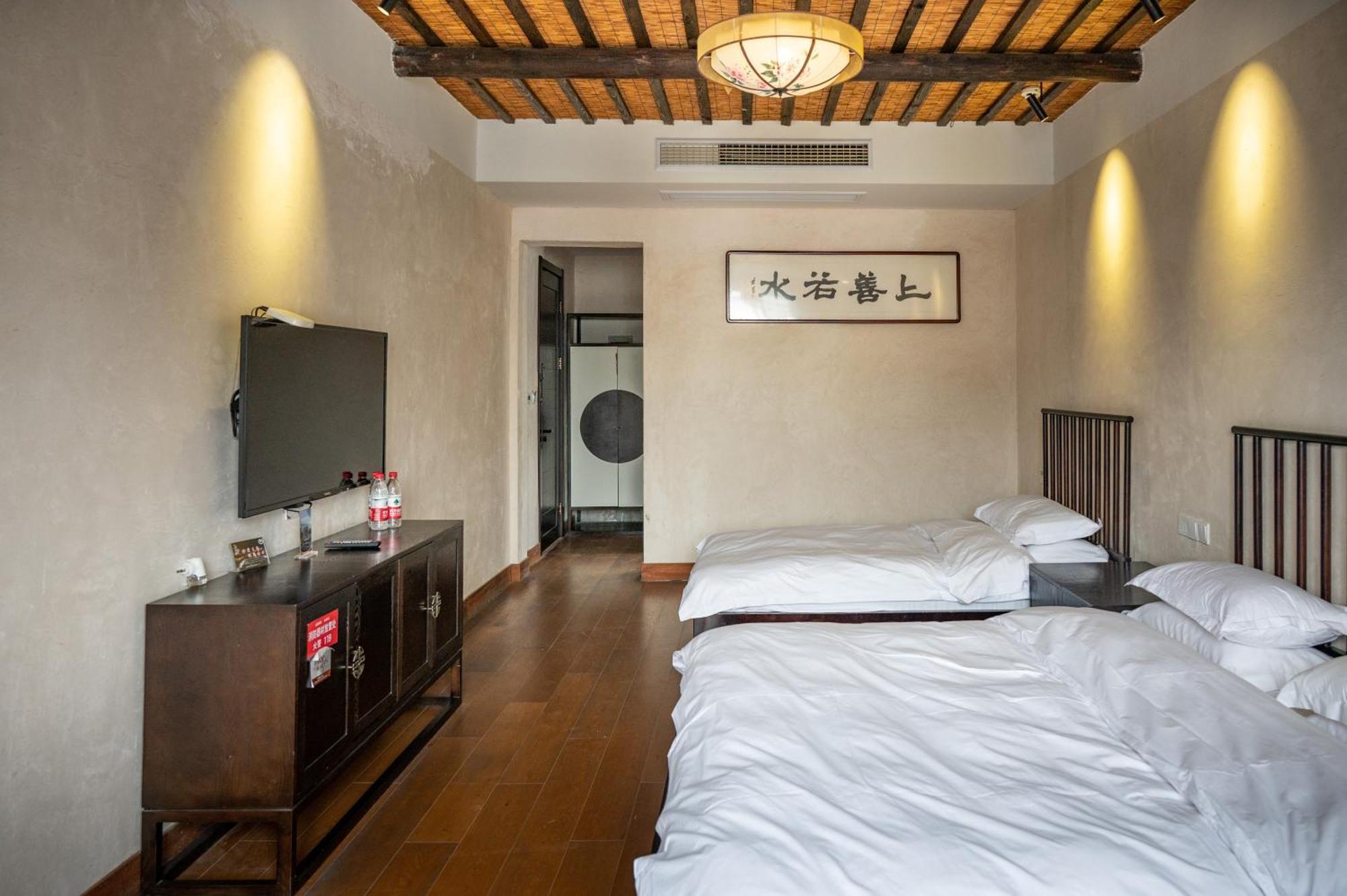 Tingjian Musu Private Soup Design Homestay - South Gate Of Wuzhen Xizha Scenic Area Tongxiang Exterior photo